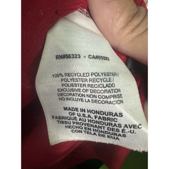 Toronto Raptors Jersey, #7 Kyle Lowry, Nike Kids Medium (5/6) Red. PRE-OWNED. - Picture 7 of 7